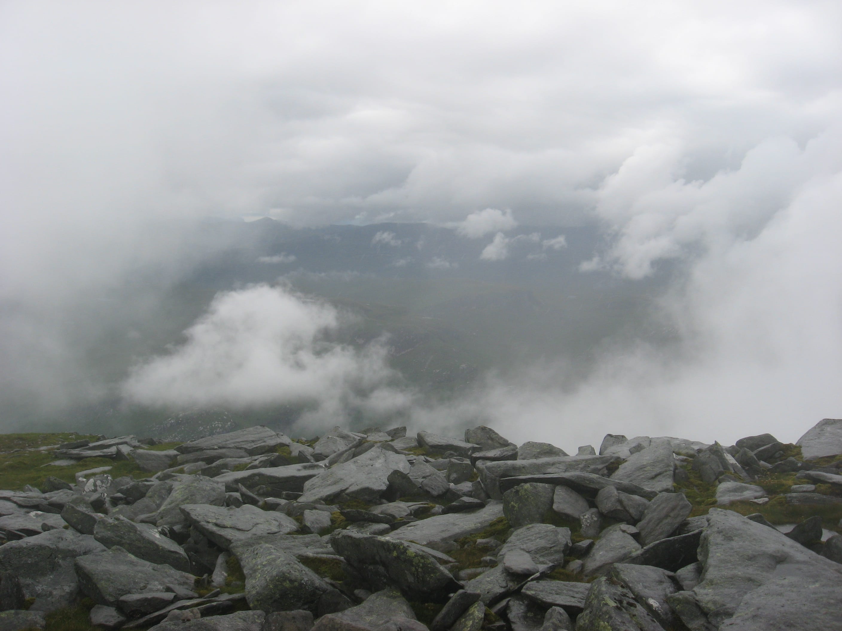 MISTY: View from Ben Hope