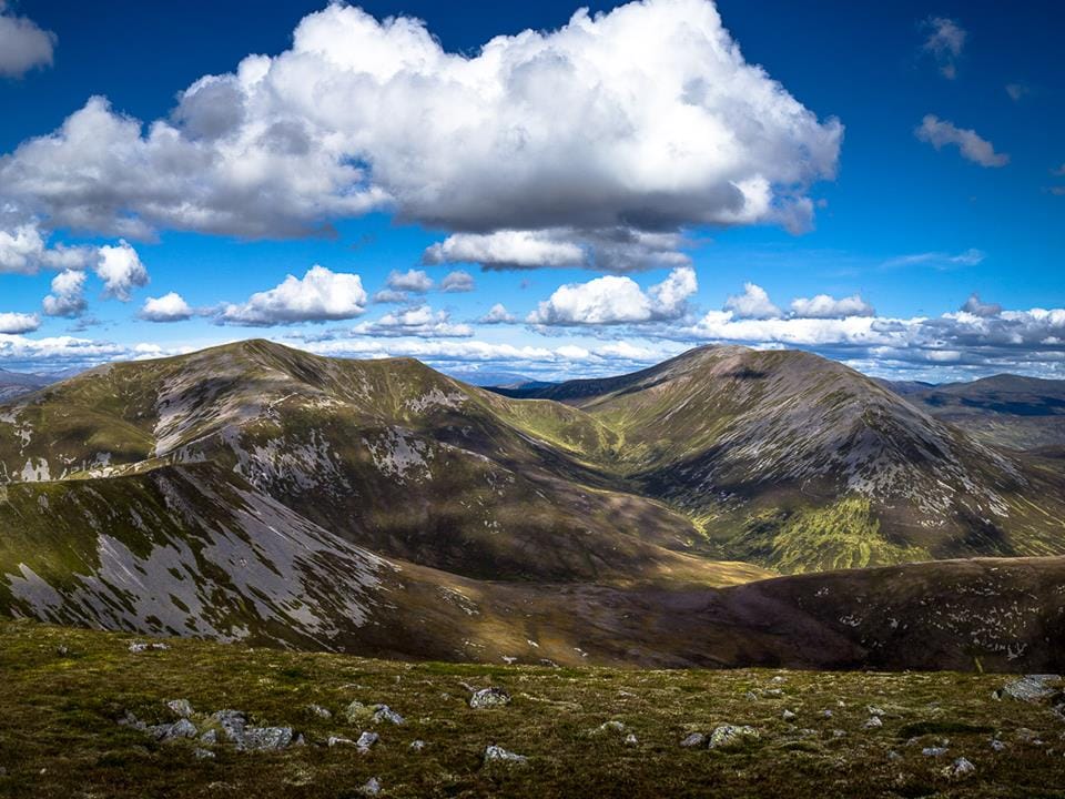 NEVER CHANGING: The beautiful mountain of mist, Beinn a'Ghlo, saw many club outings over the years