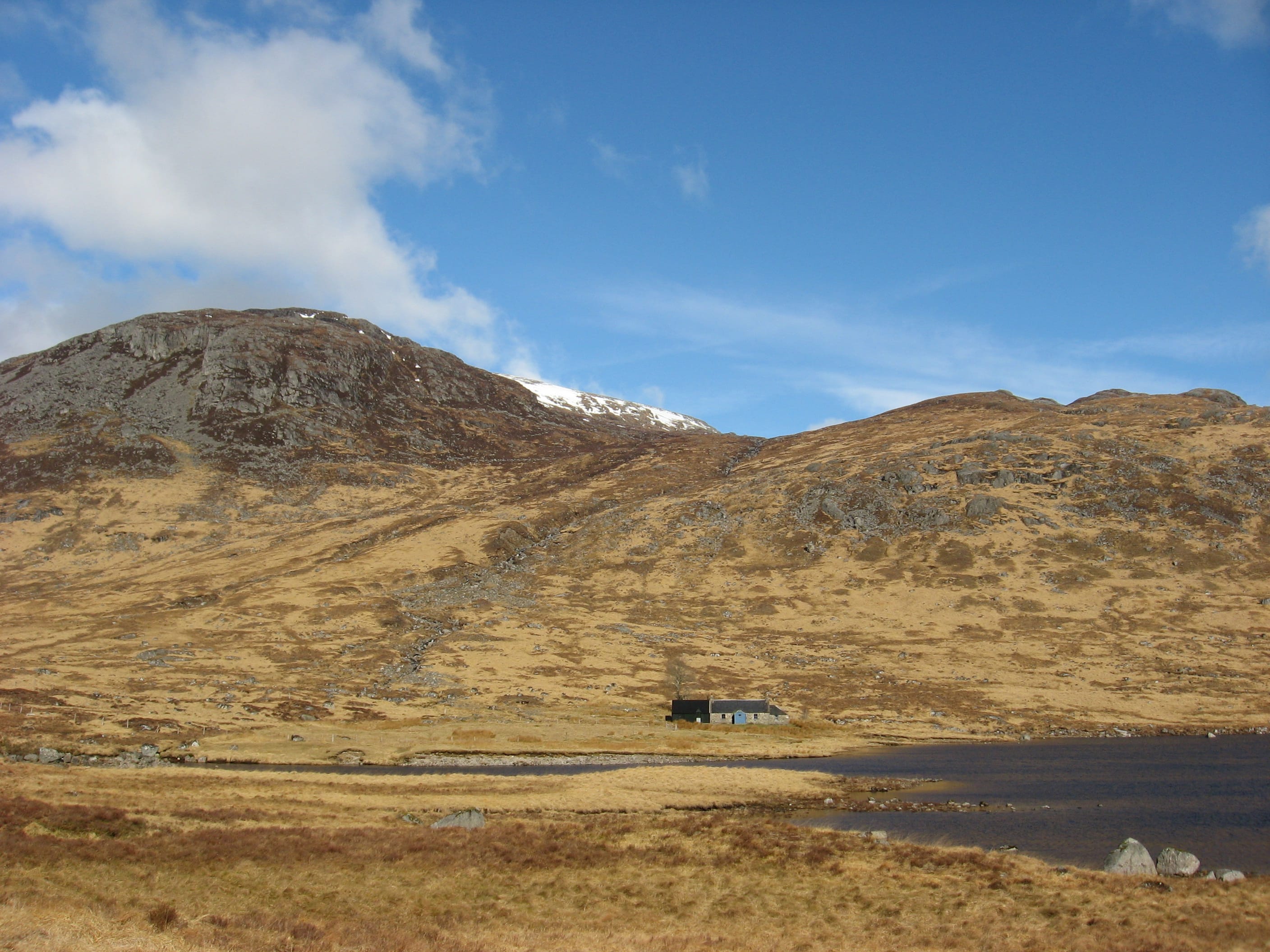 LONELY SPOT: Benalder Cottage