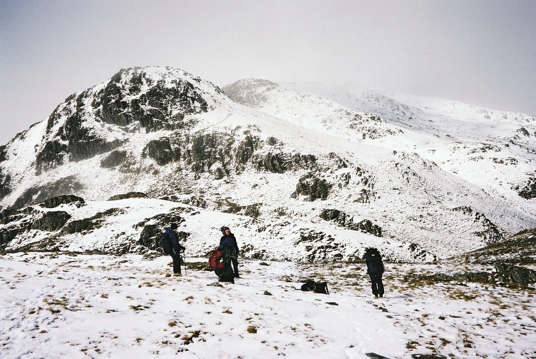 WINTER: A'Ghlas Bheinn earlier