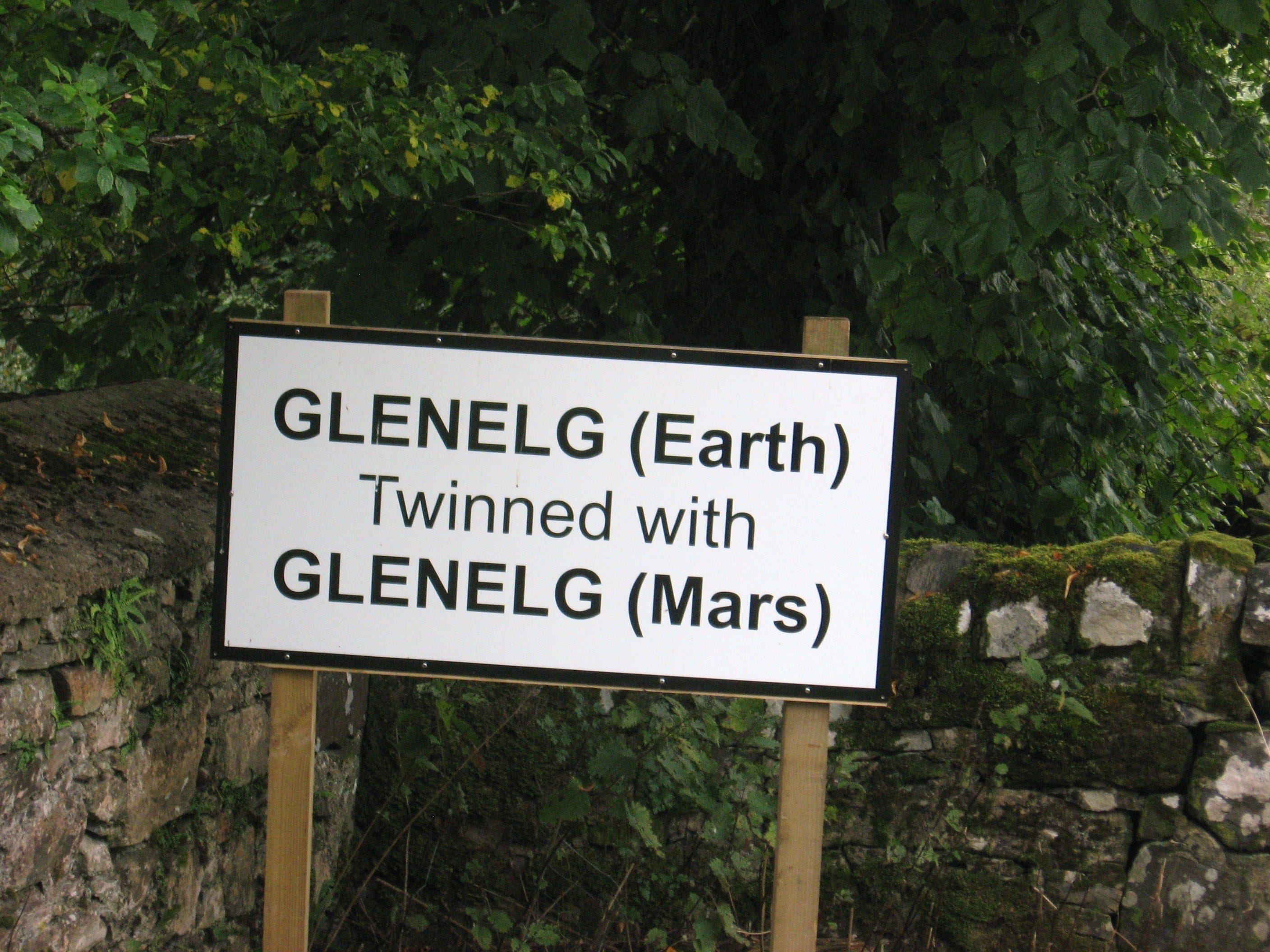 DIFFERENT PLANET: Twinning sign