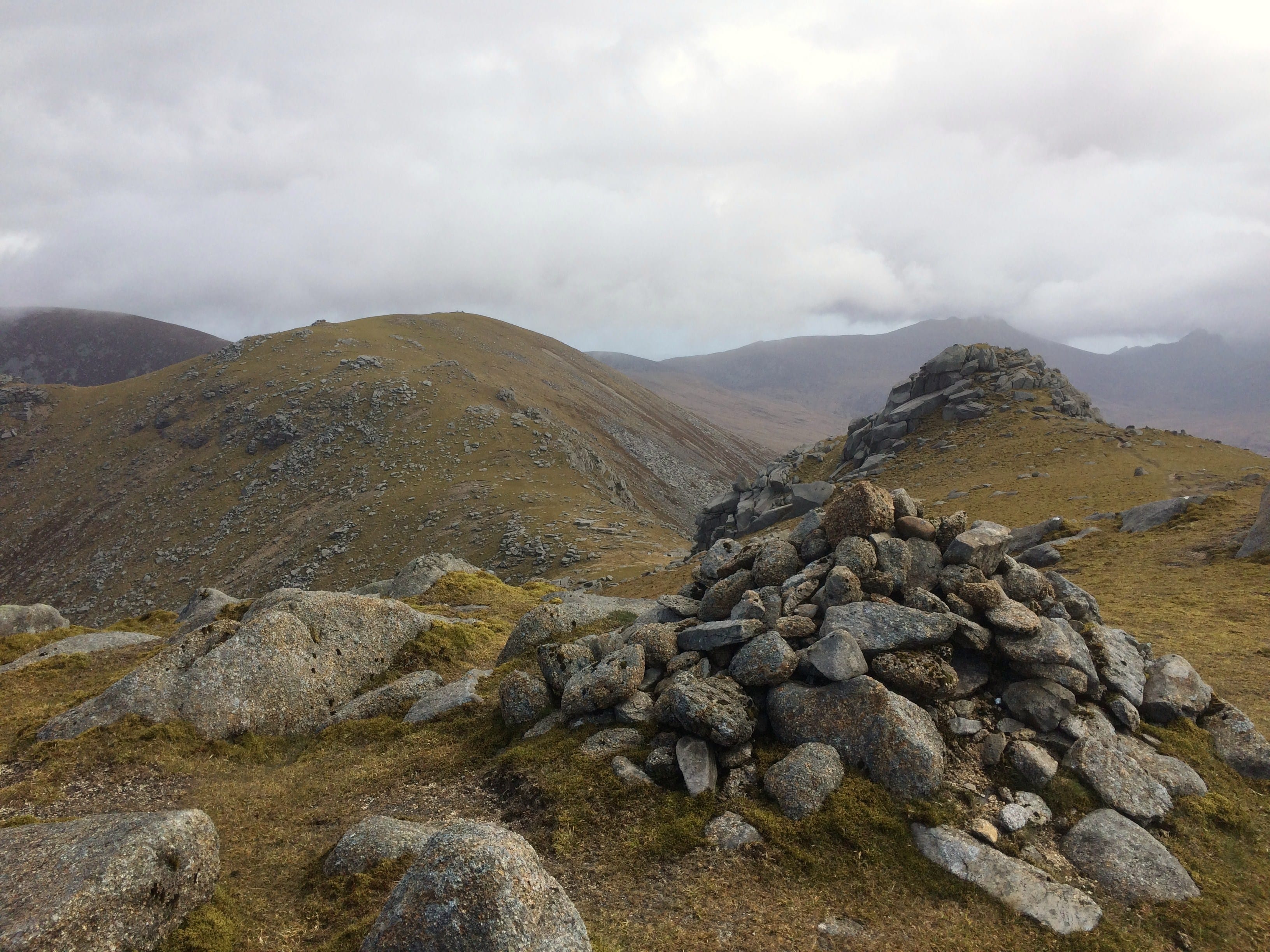 WIND-BLASTED: Beinn Bharrain