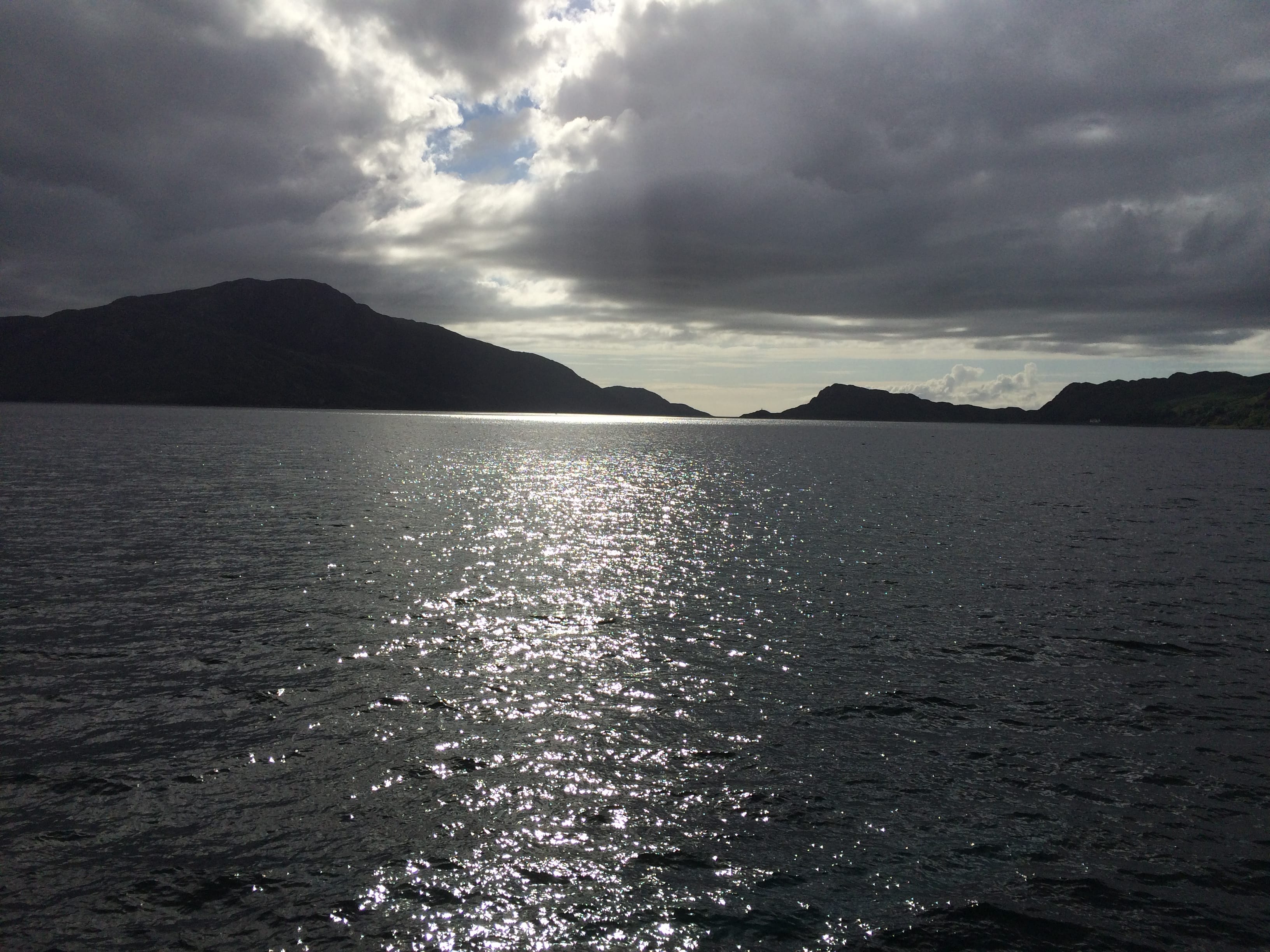 FADE-OUT: Knoydart sunlight