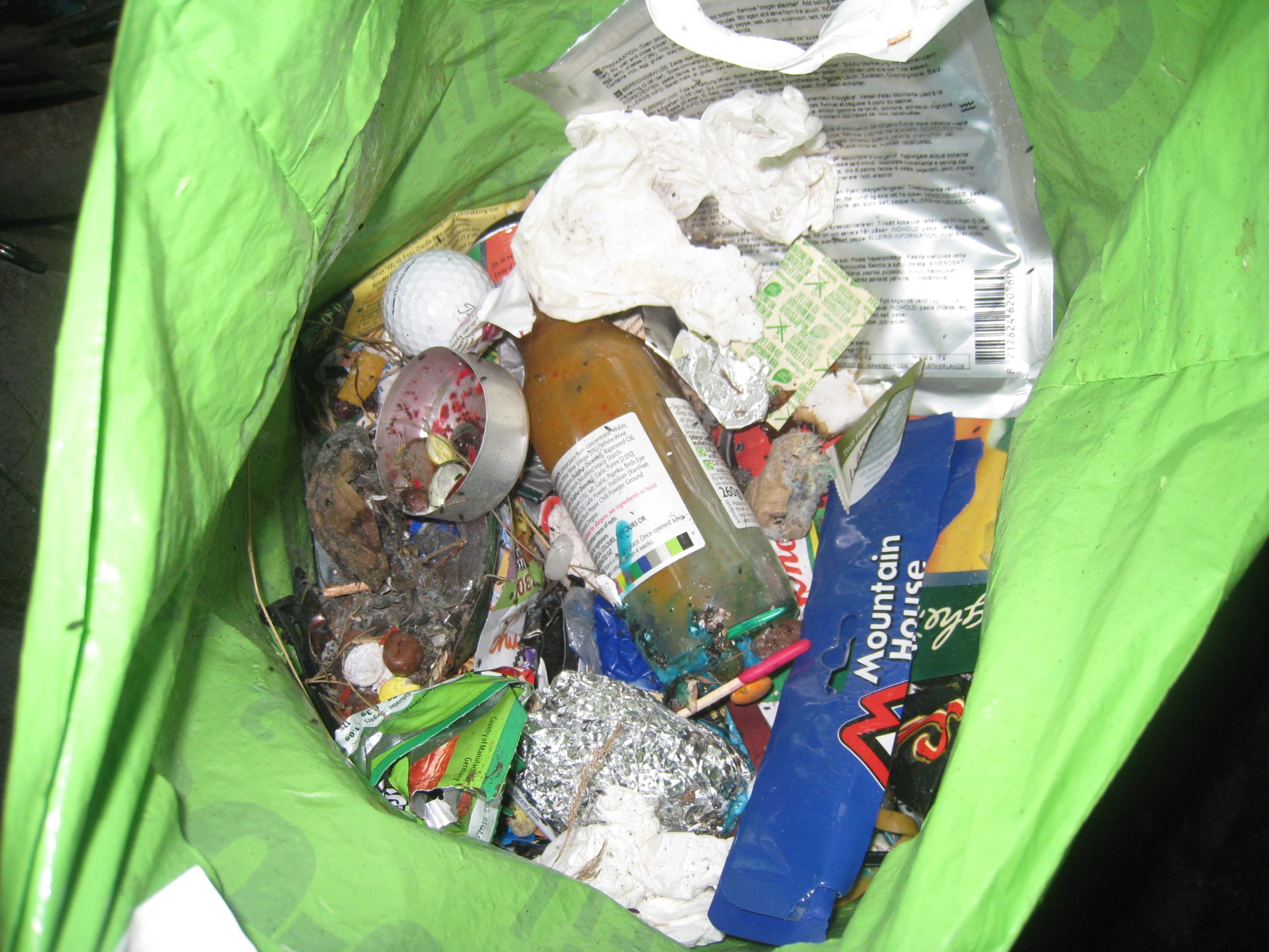 IT STINKS: Rubbish left in Corrour