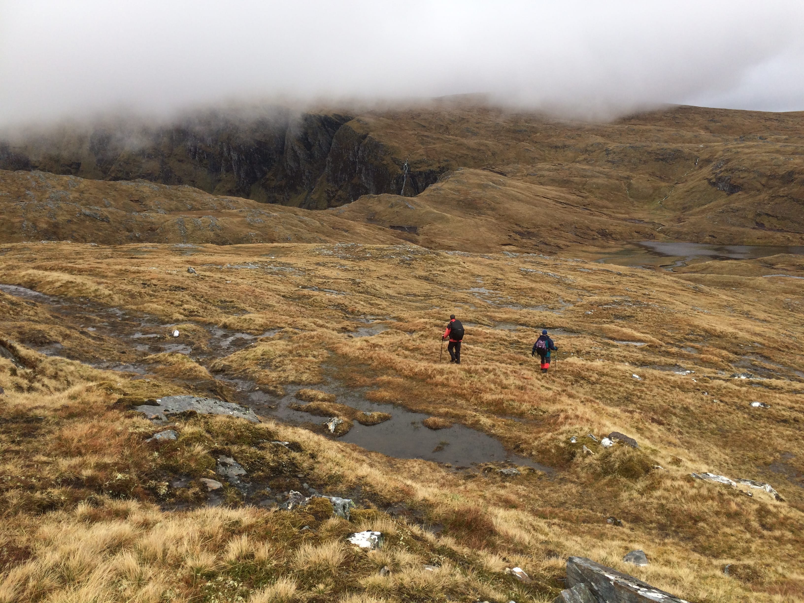 TRICKY STUFF: The navigational crux