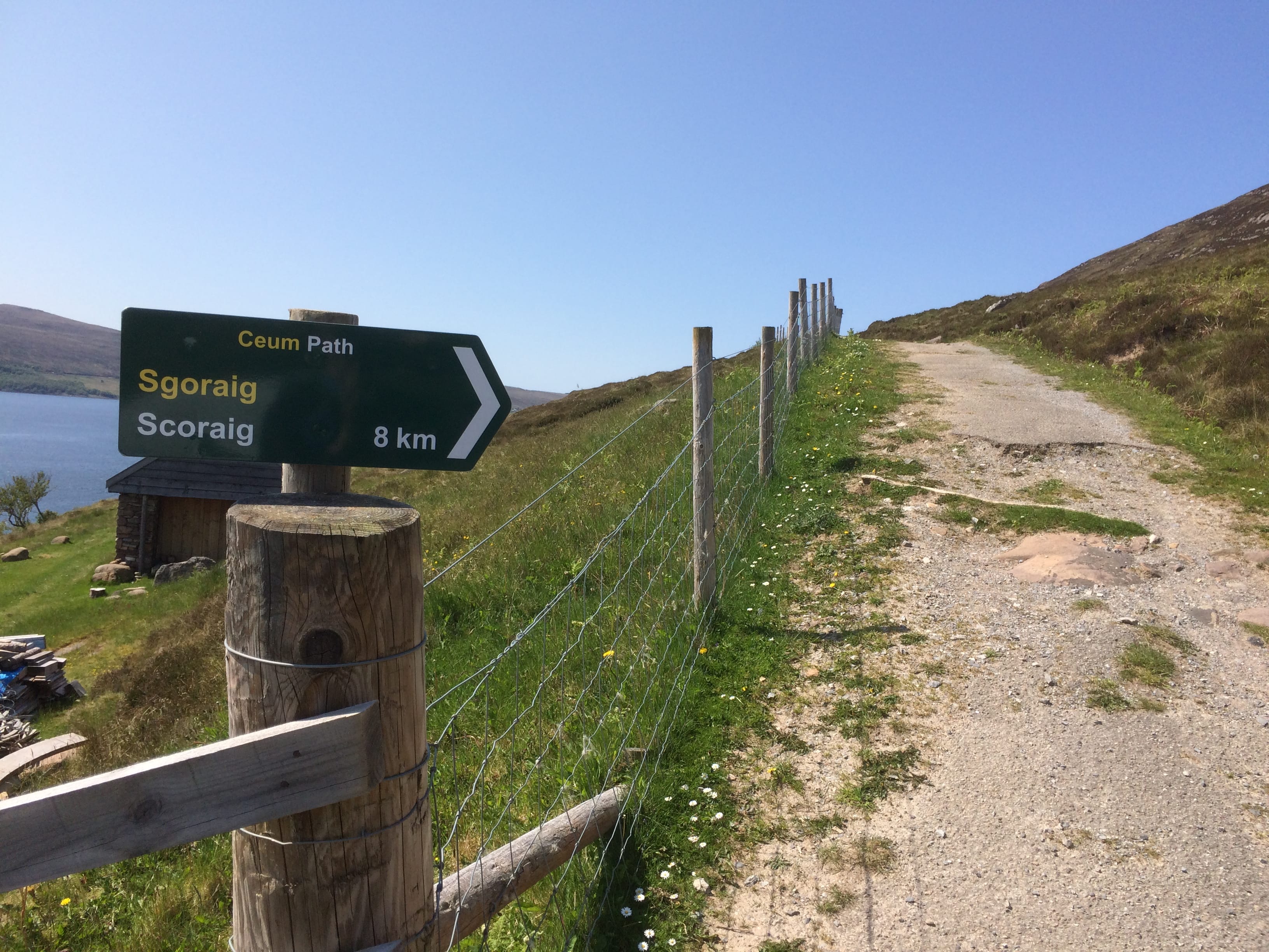SIGNPOST: The path to Scoraig