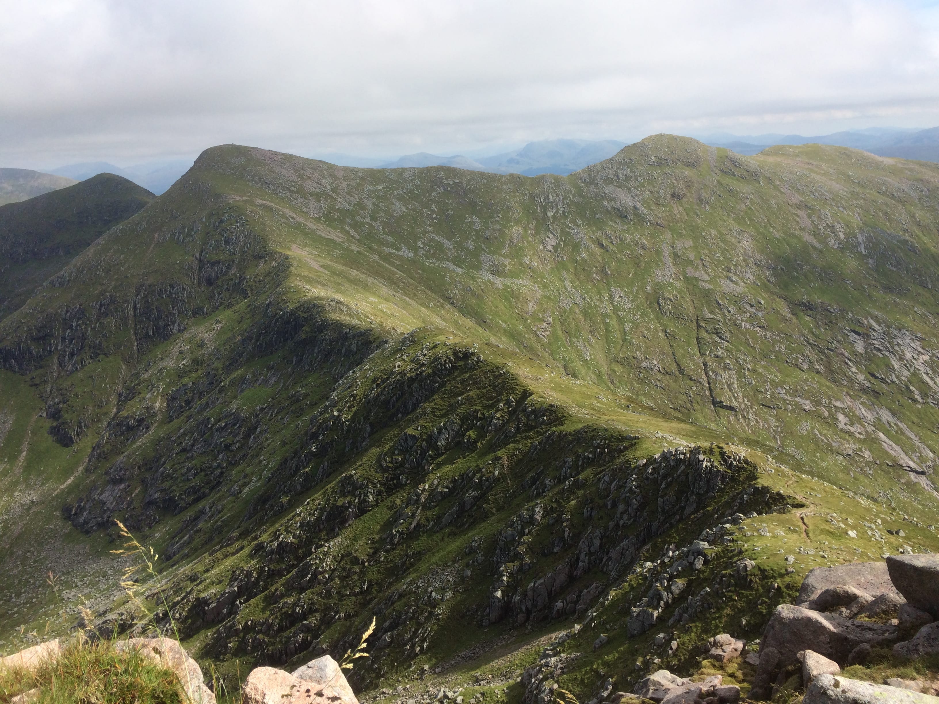 TICKED: Looking back from Ben Cruachan