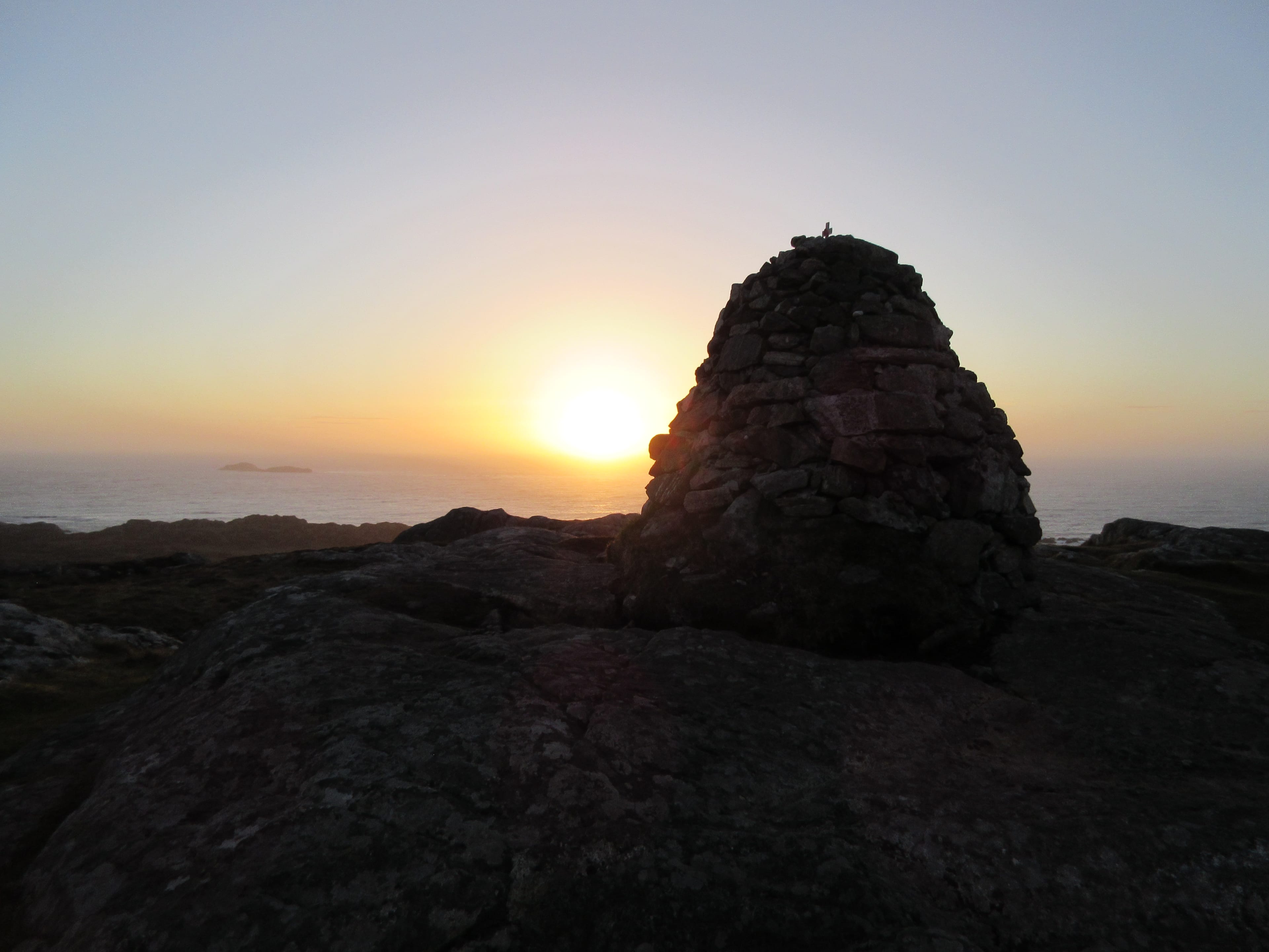END OF THE DAY: Iona sunset