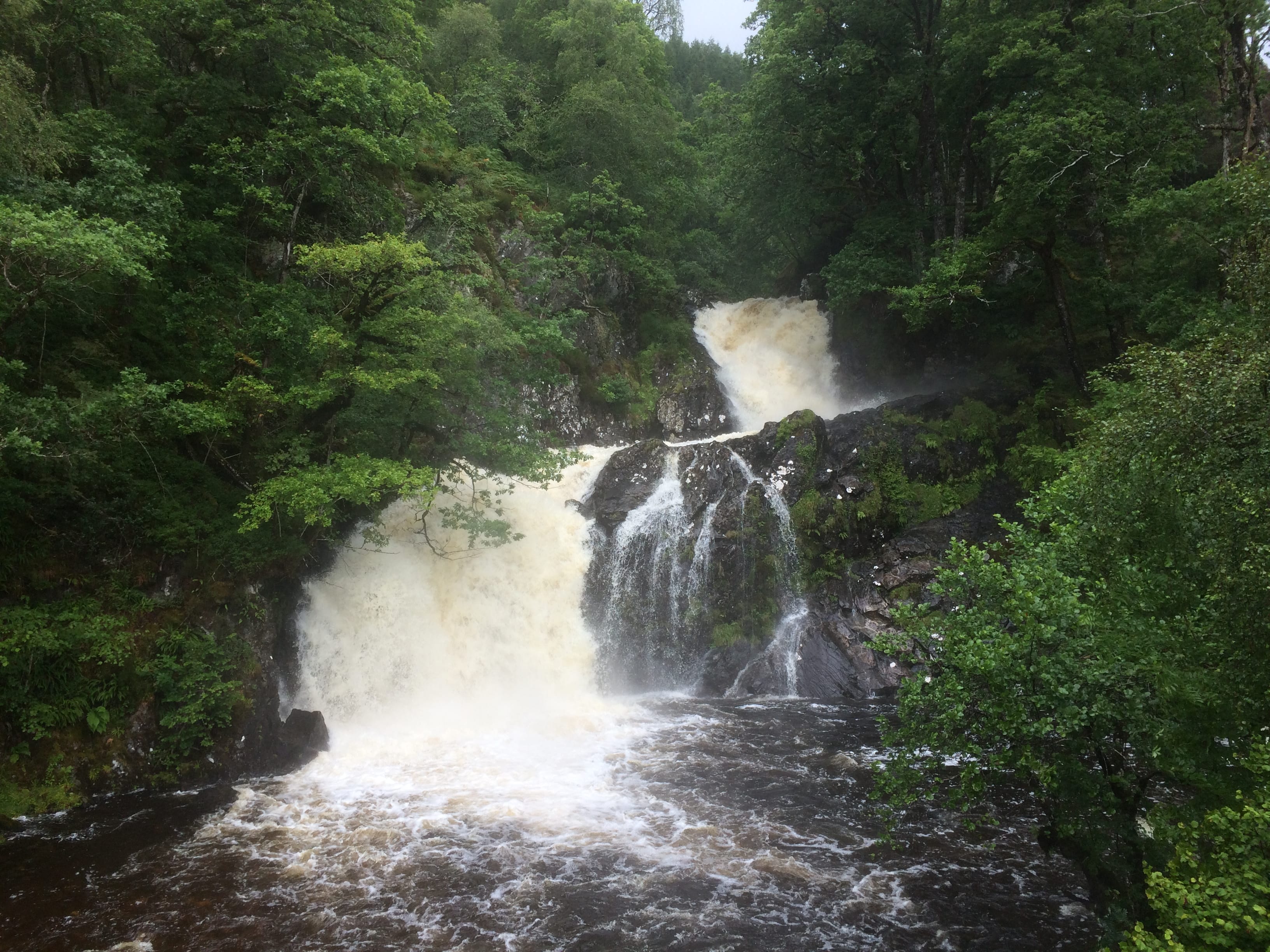 FULL POWER: Eas Chia-aig falls