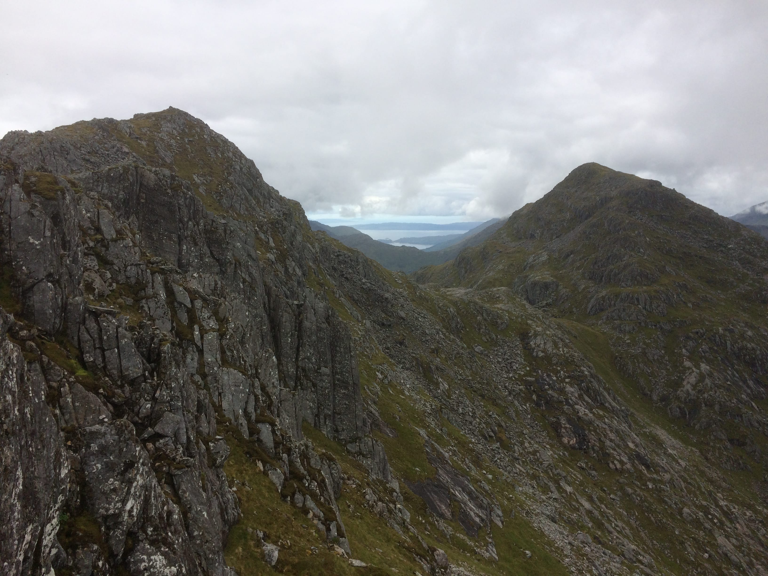 ROCKY ROAD: Garbh Chioch Mhor and Sgurr na Ciche - a superb high-level rock rollercoaster of a ride
