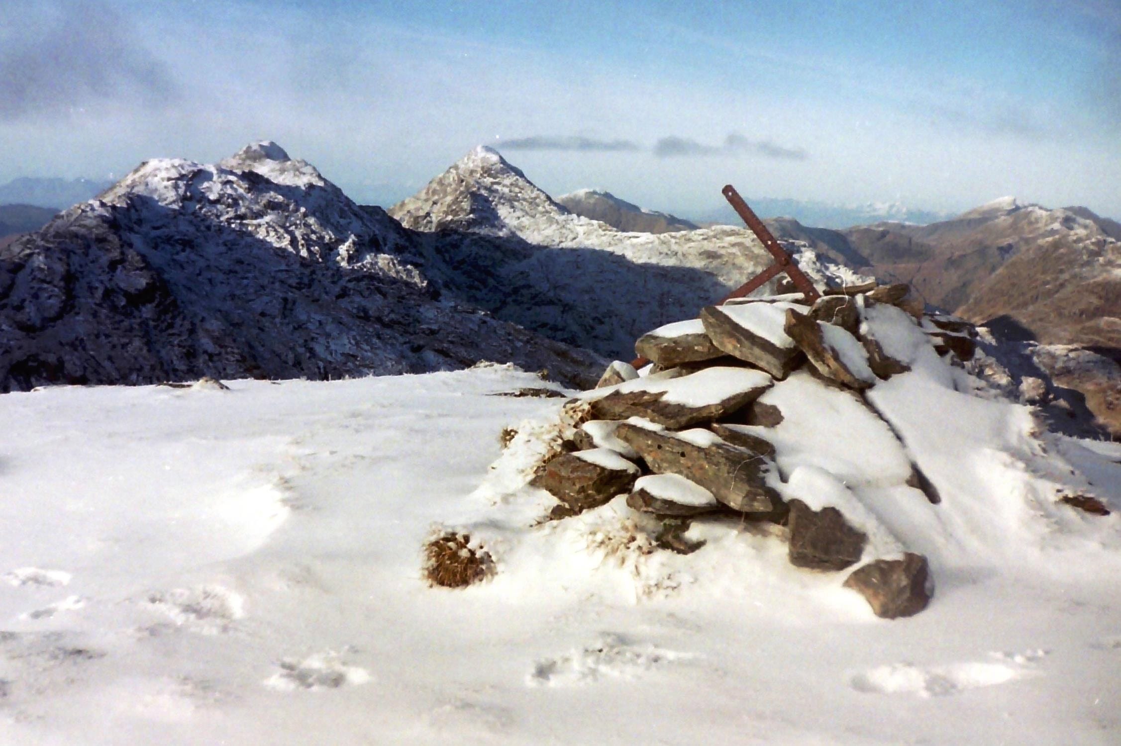 SNOW SCENE: From 1998 ascent