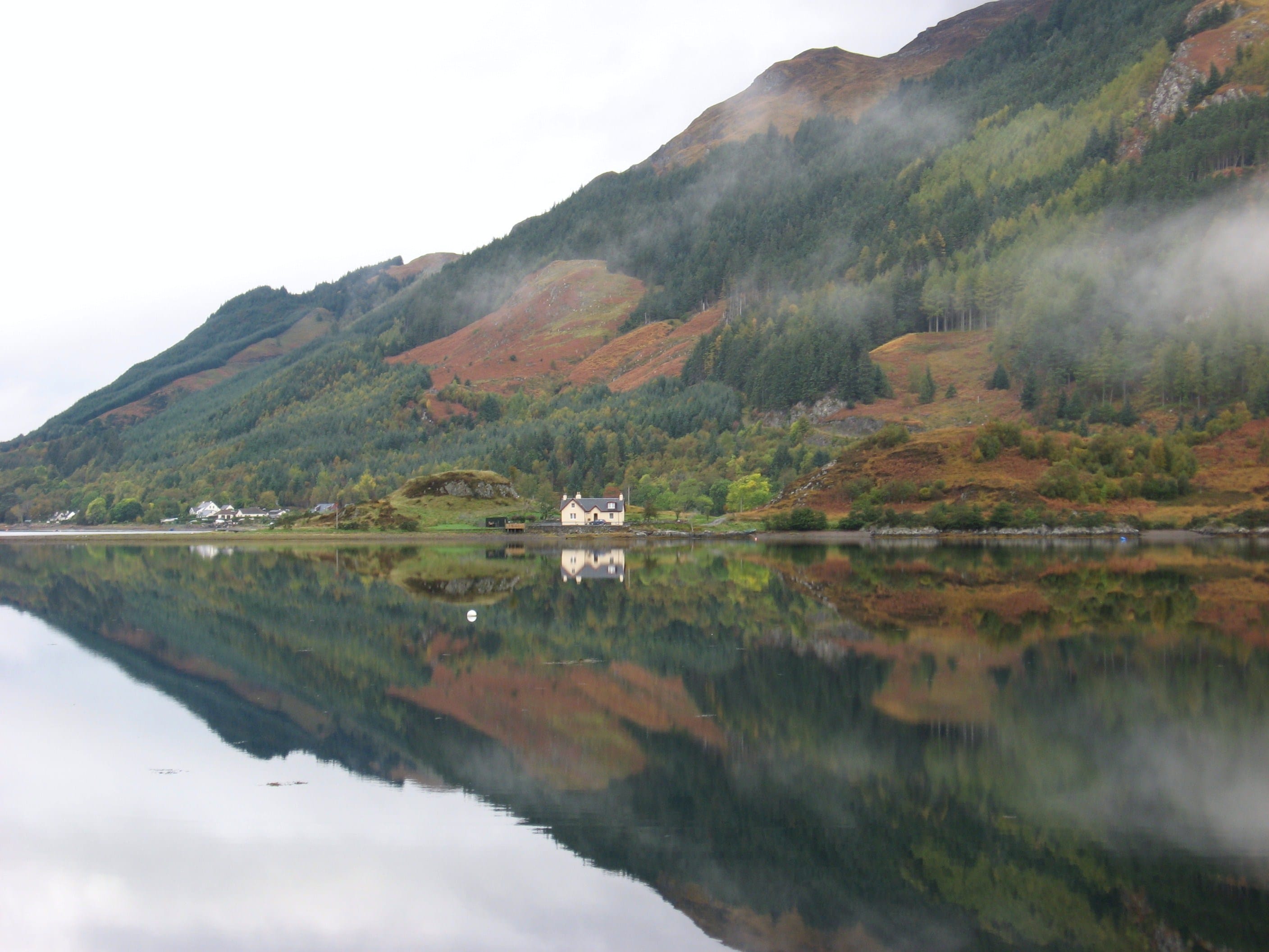 HOUSE IN THE HILLS: Perfect lifestyle choice for those who love mountains and lochs - a cottage on shores of Loch Duich