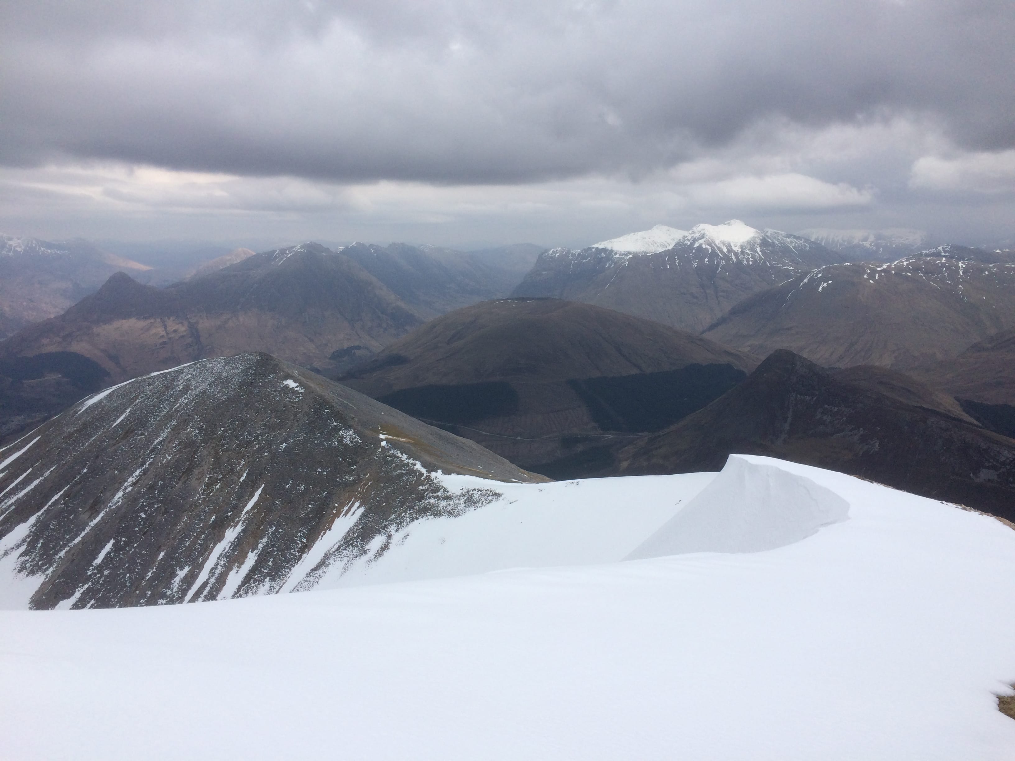 DANGER: Beinn a' Bheithir cornice