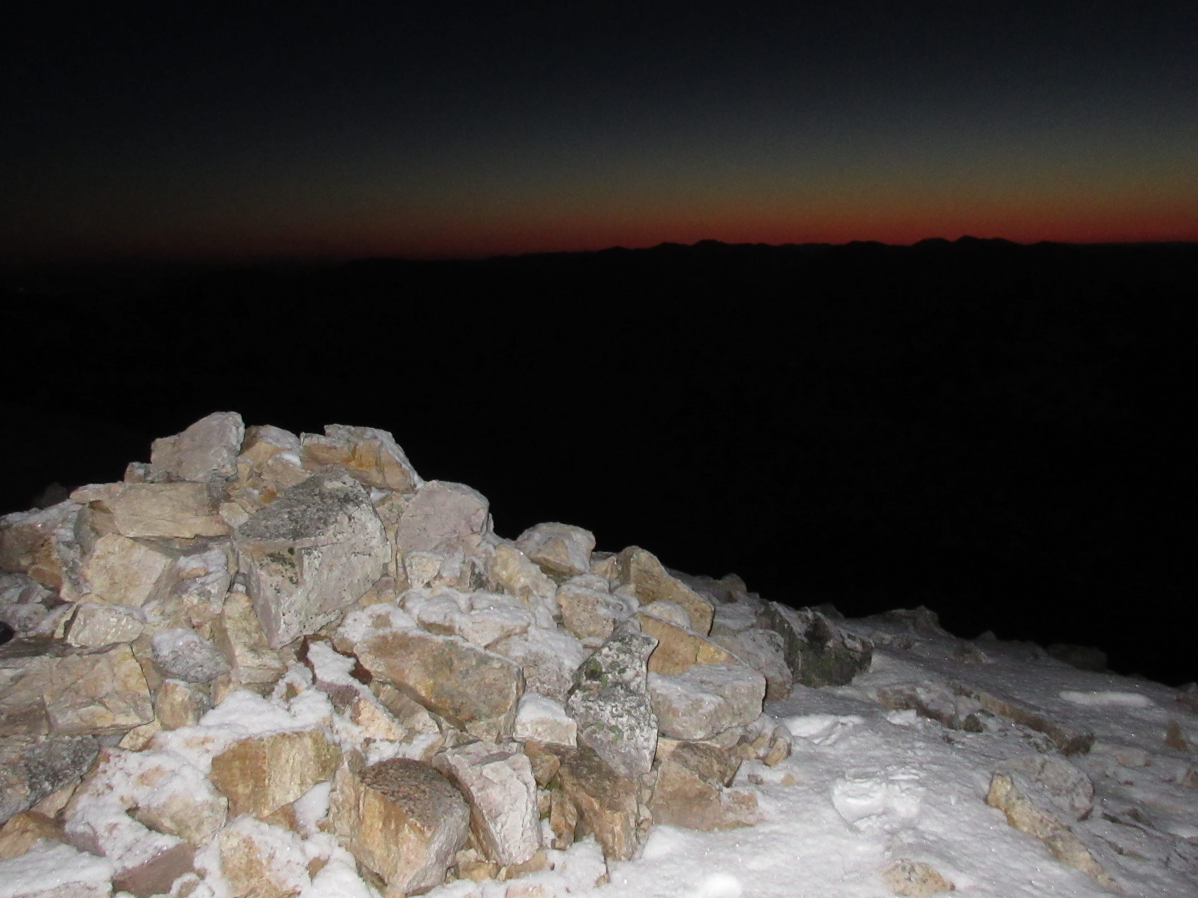 SUNRISE: Ruadh-stac Mor summit
