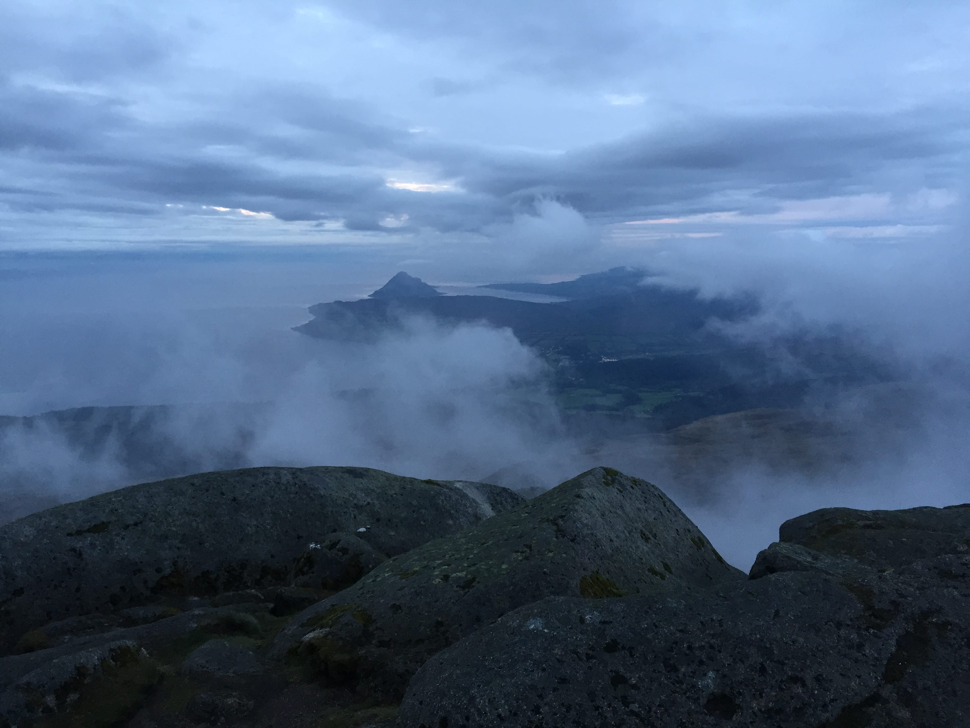 HIDDEN BEAUTY: Shifting cloud