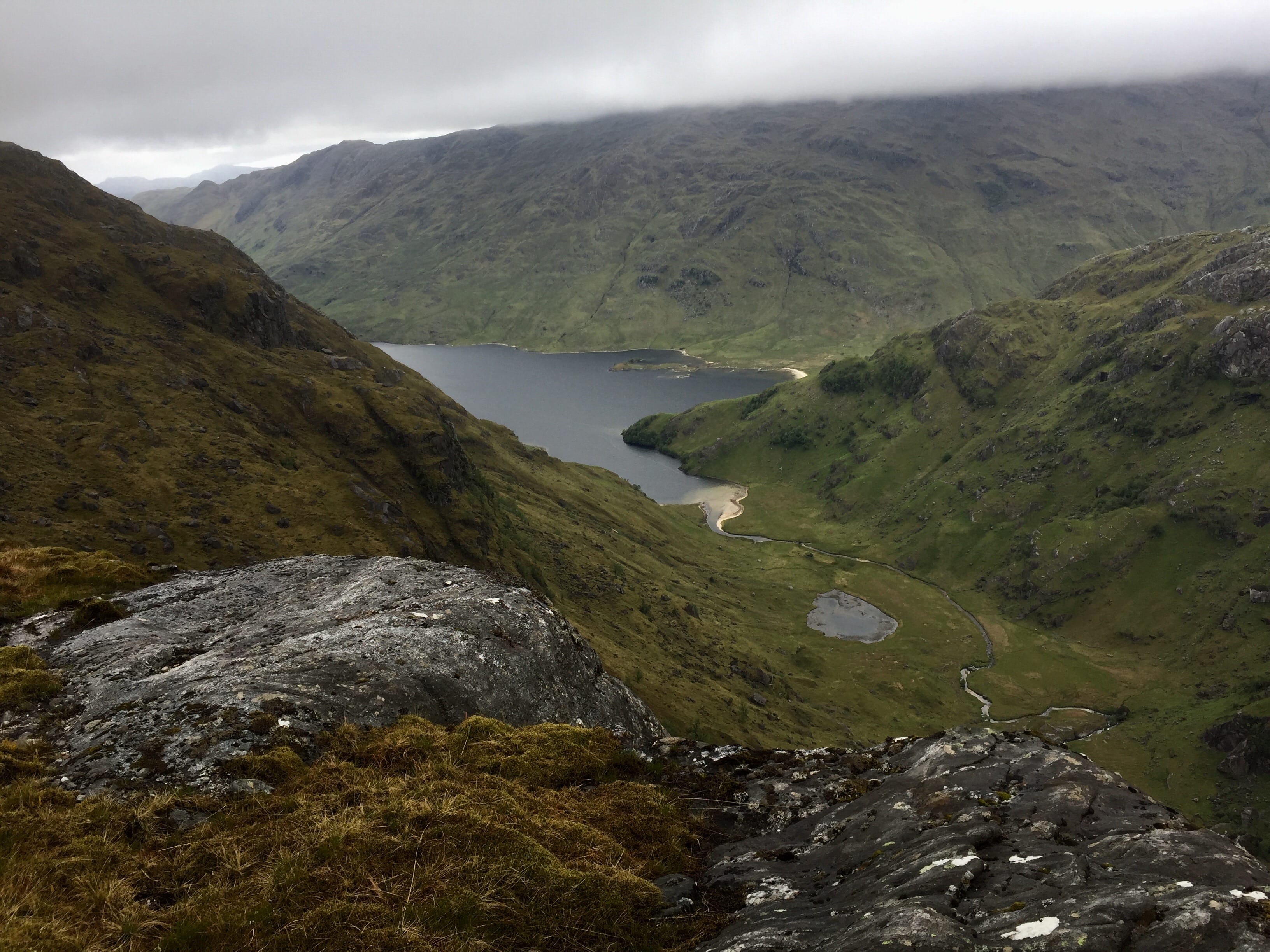 LOCH MORAR: From An Stac climb
