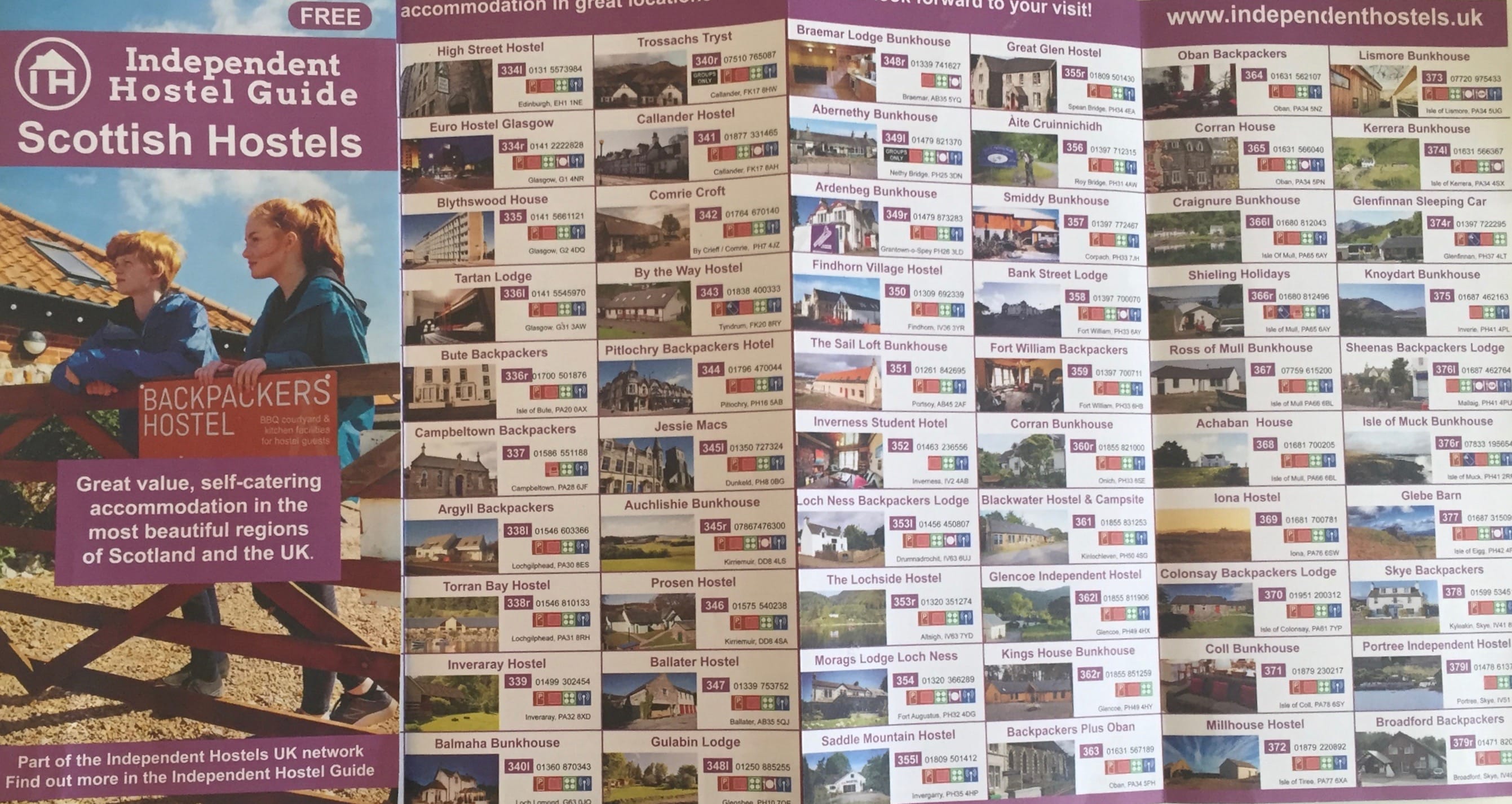 NETWORKING: Scotland's hostels