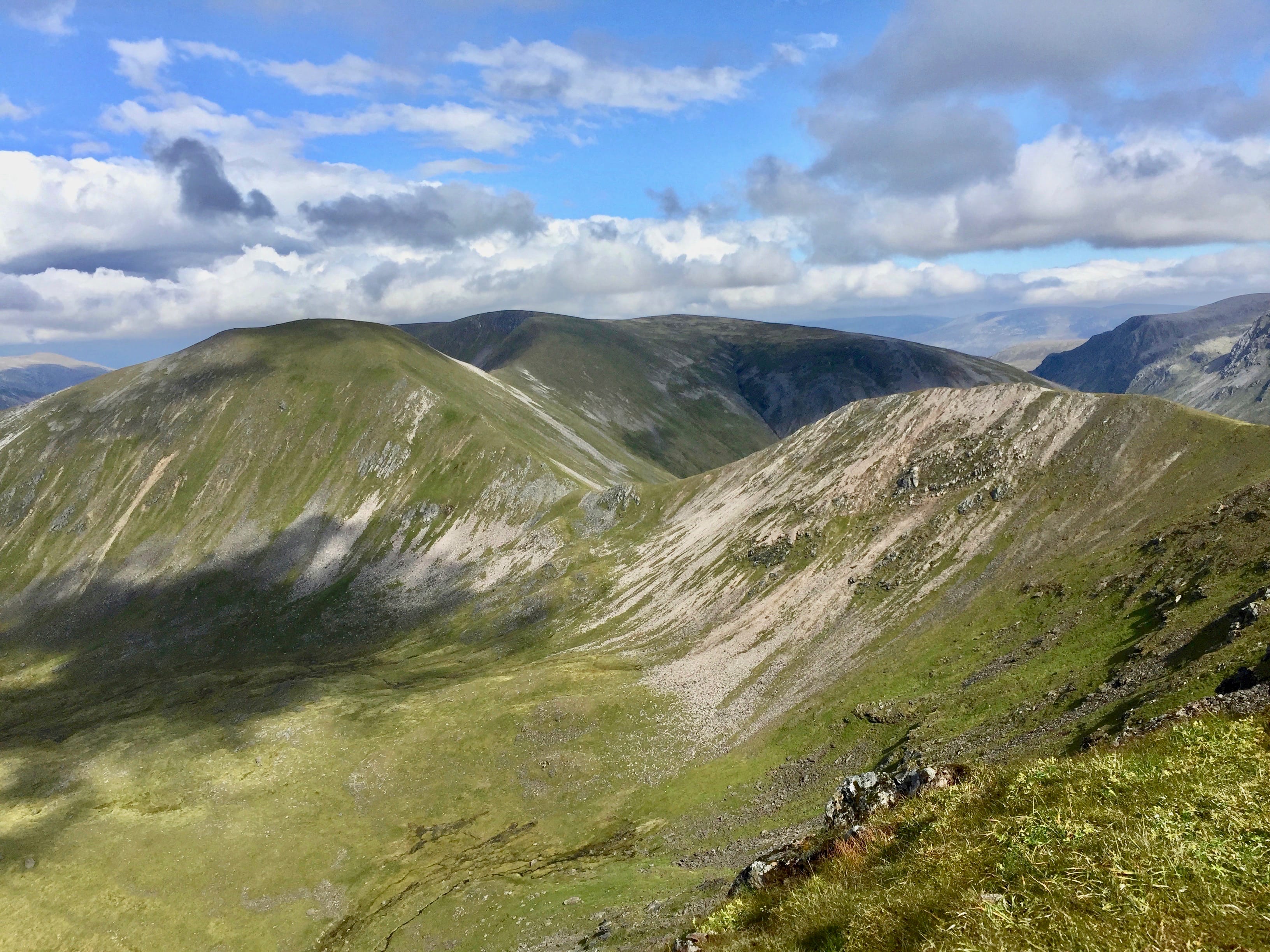 LOOKING BACK: From Beinn Eibhinn