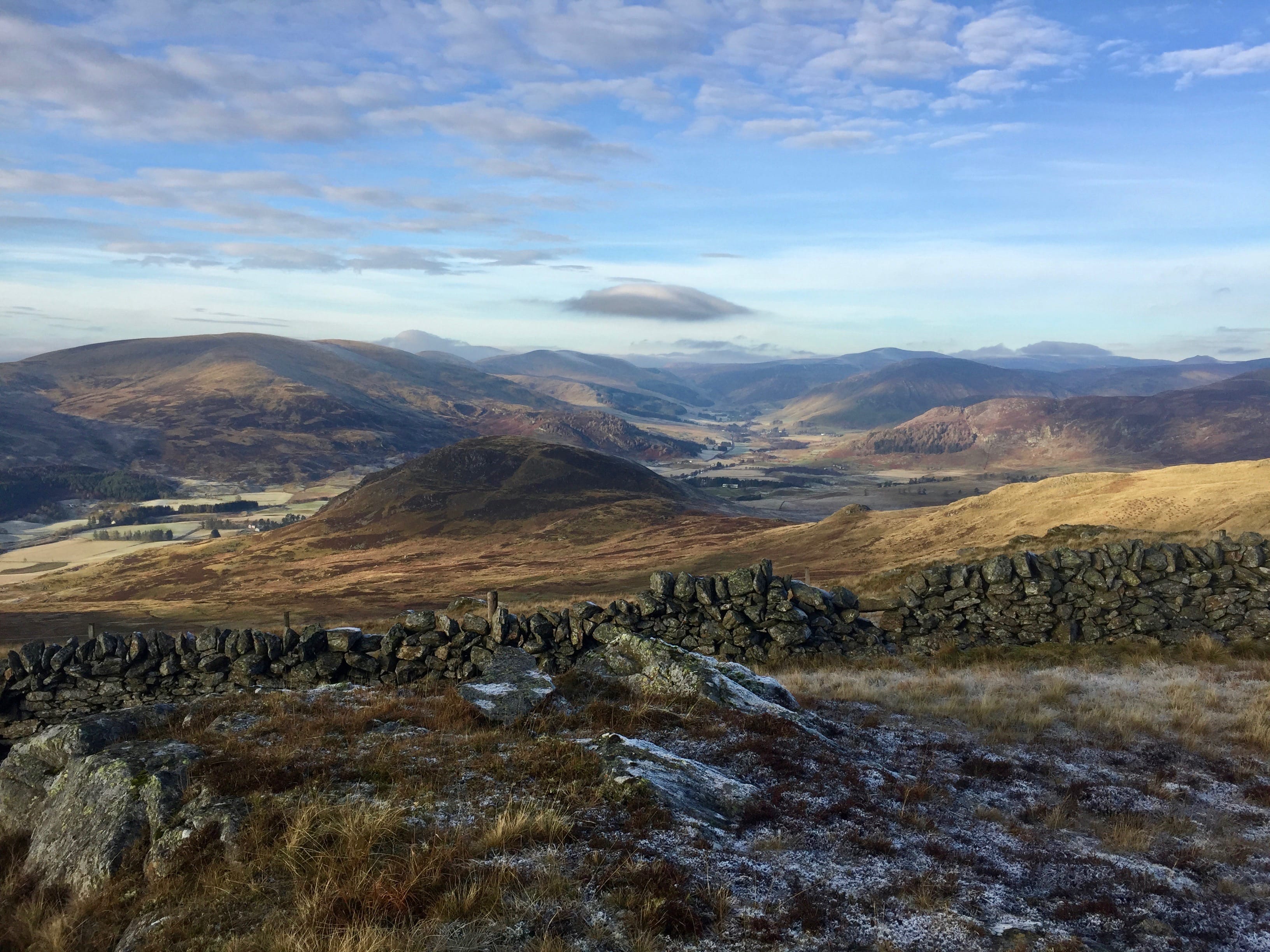 GLENSHEE VIEW: From Duchray Hill