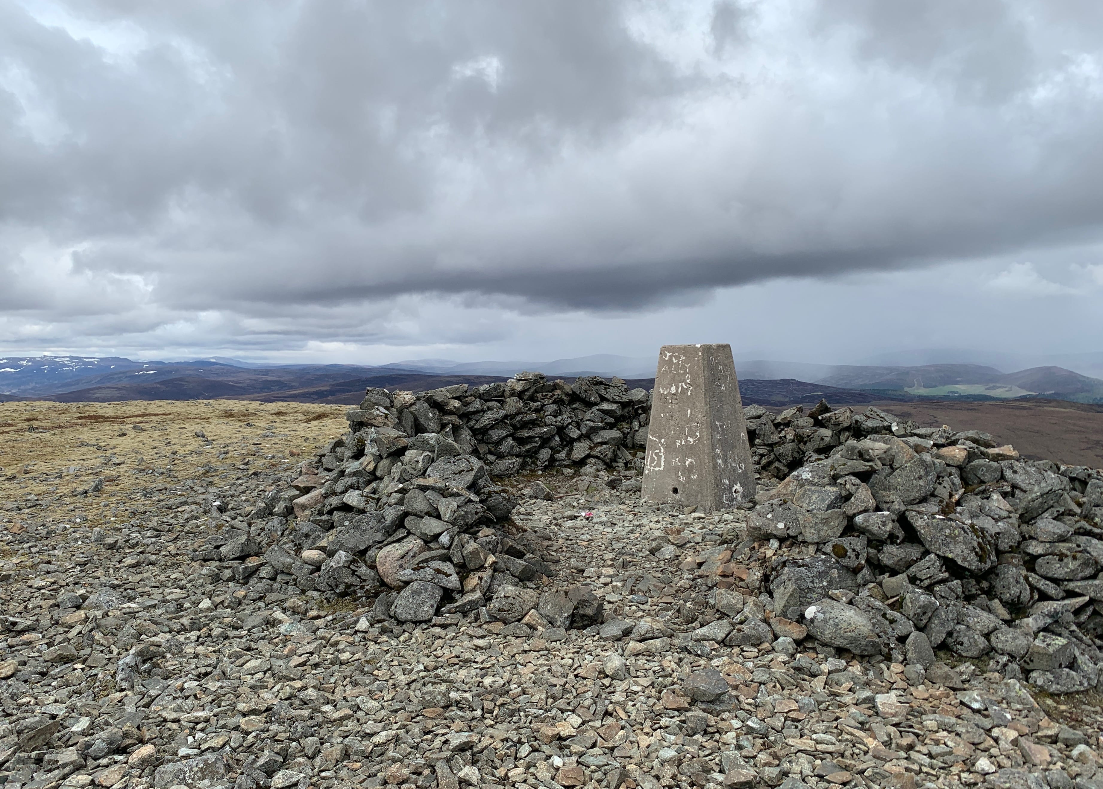 OVER THE TOP: Morven summit
