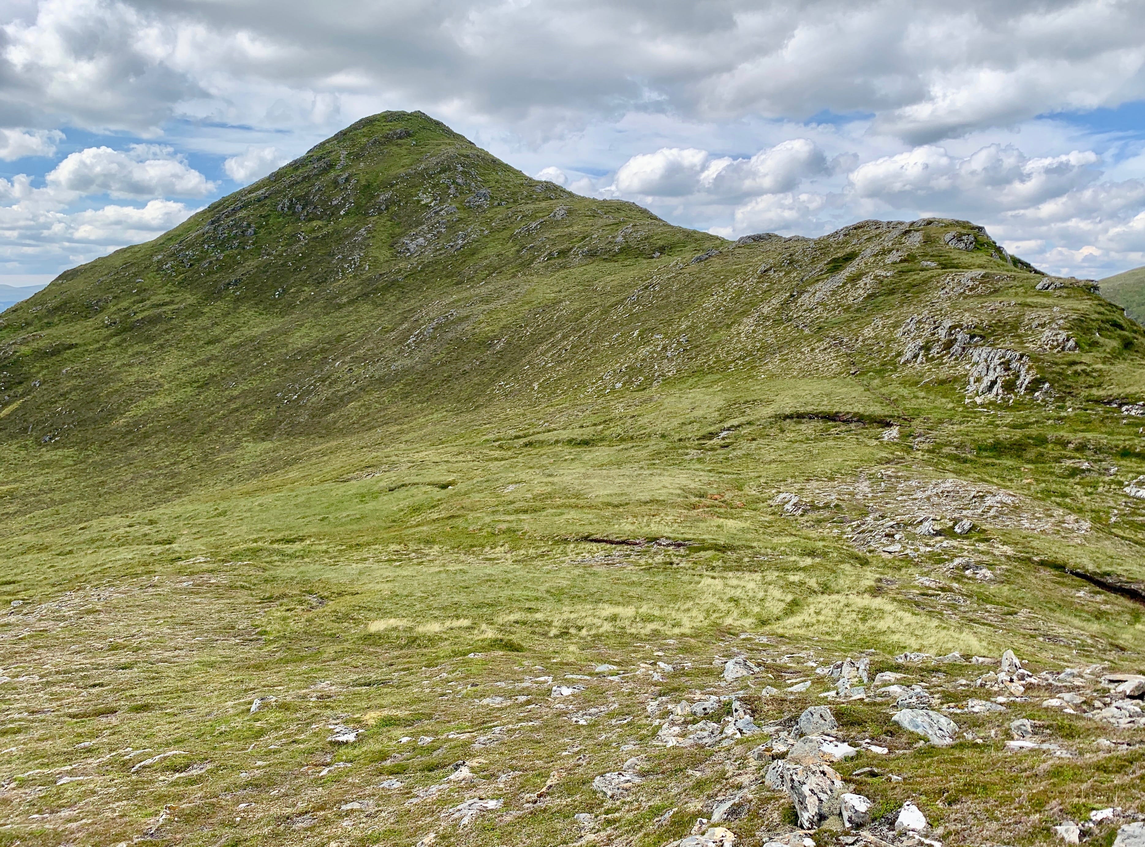 MEALL-TIME: The beautiful final approach to the rocky eyrie of Meallan nan Uan, one of the Strathconon Corbett twins
