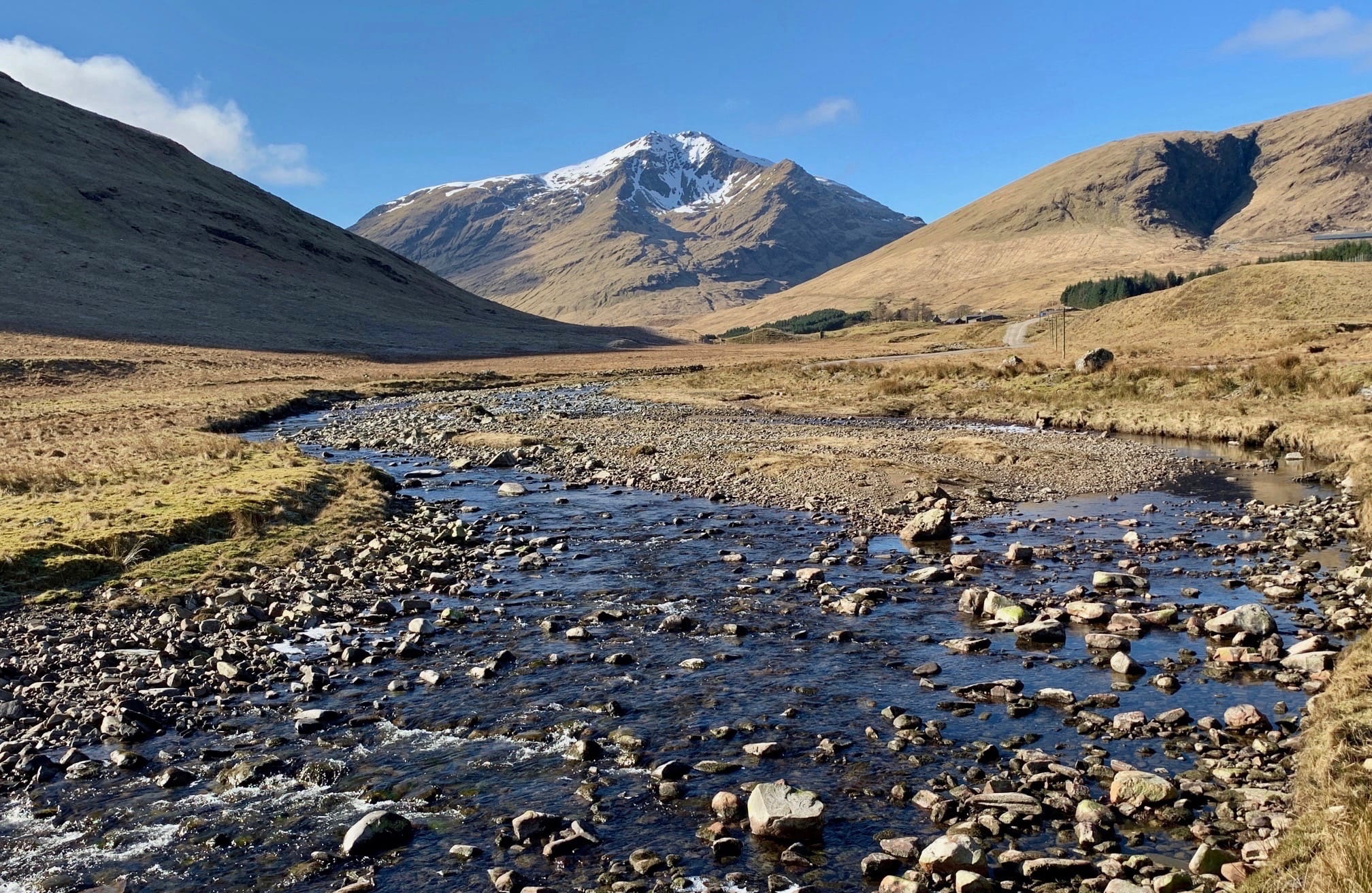 PET SYMMETRY: The classic view of Ben Lui from the Cononish River – always a hypnotic sight