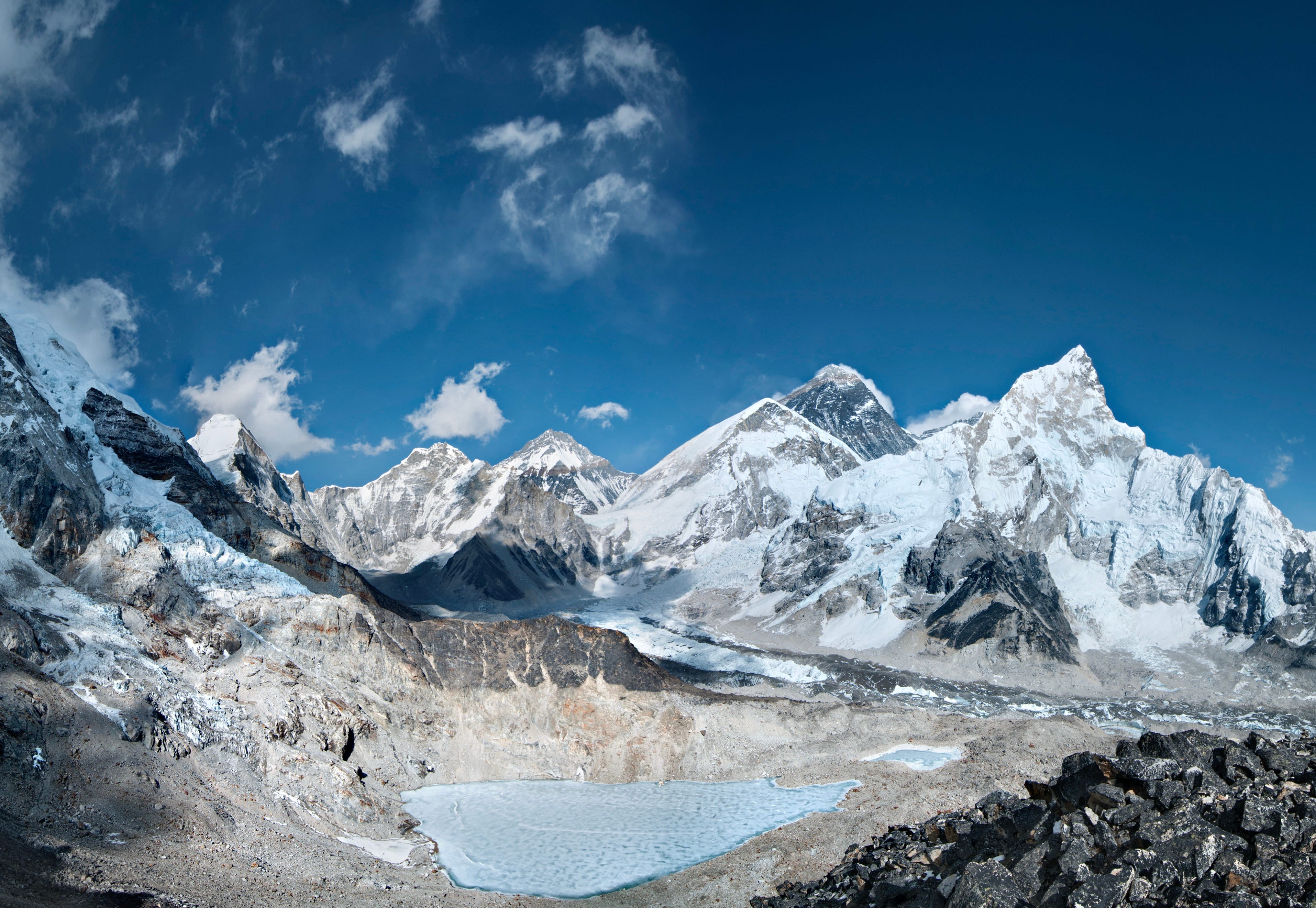 ROOF OF THE WORLD: The stunning vista that faces six Scots heading for Everest Base Camp (Picture: James Lamb)