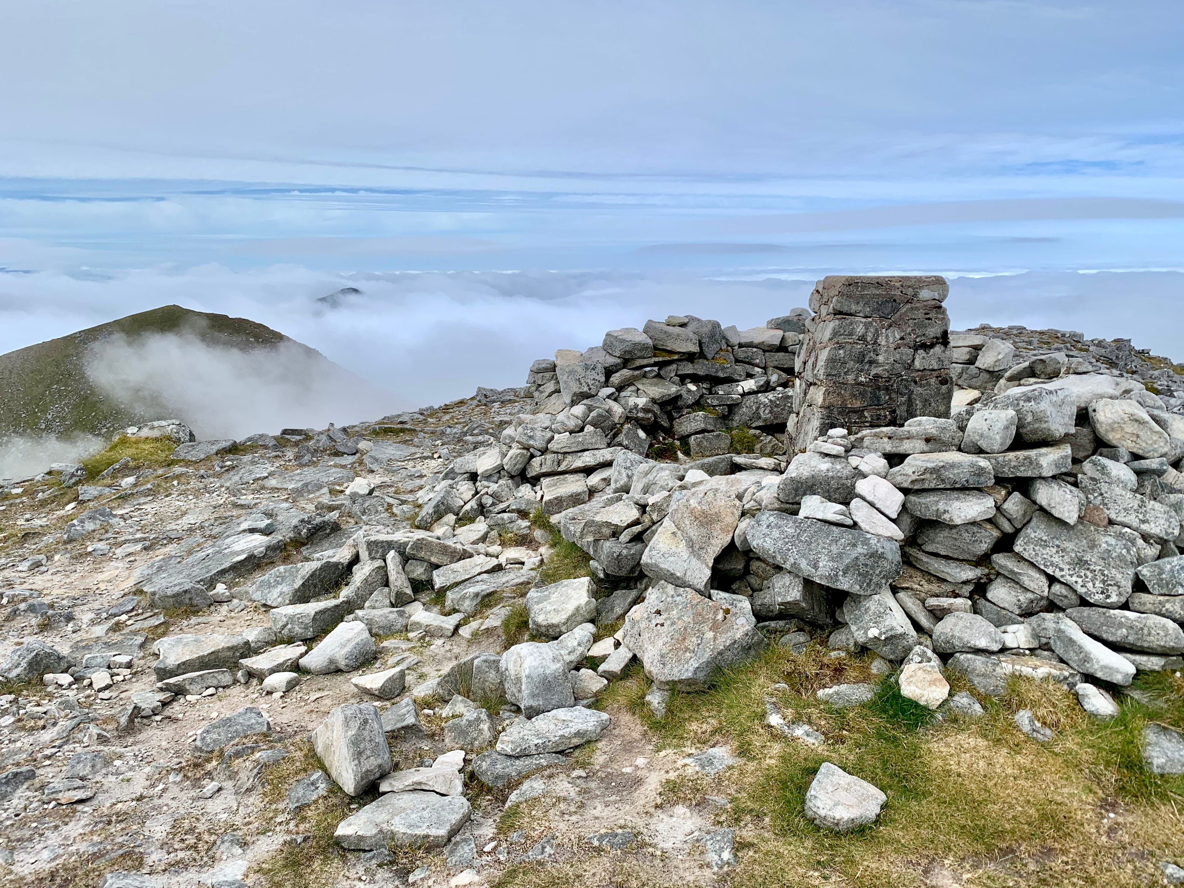 MISTY HIGH: Cul Mor summit