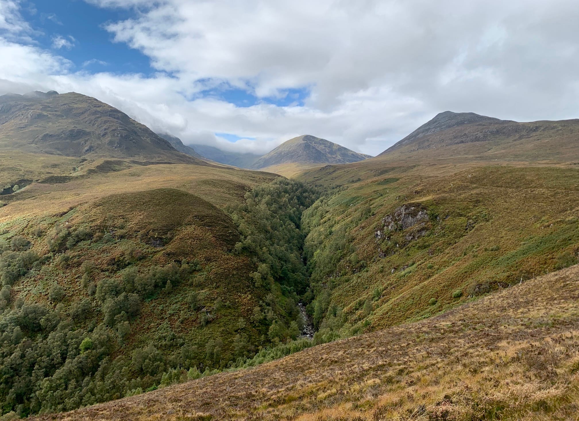 TEE-TIME: Ben Tee, right, above gorge