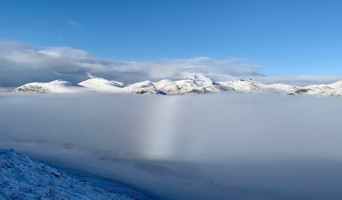 ABOVE THE MIST: Beinn Deargs