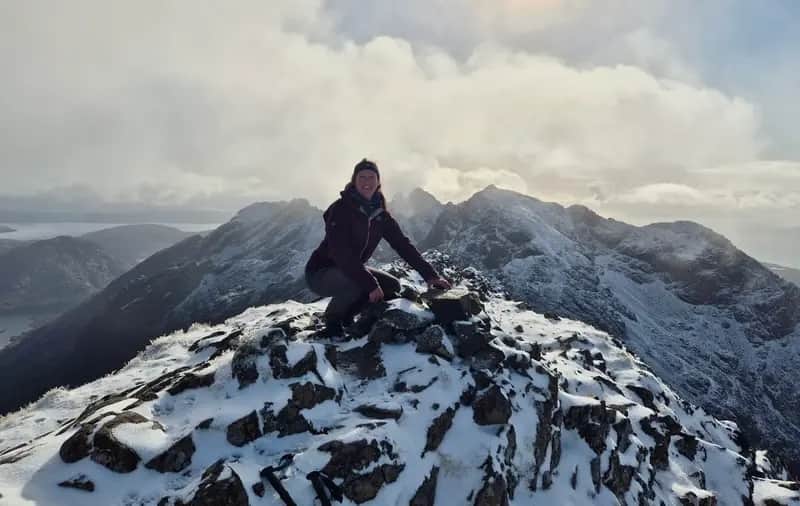 SKYE HIGHS: Another one bites the dust – Lisa overcame her fear of heights while ticking off the peaks of the Cuillin